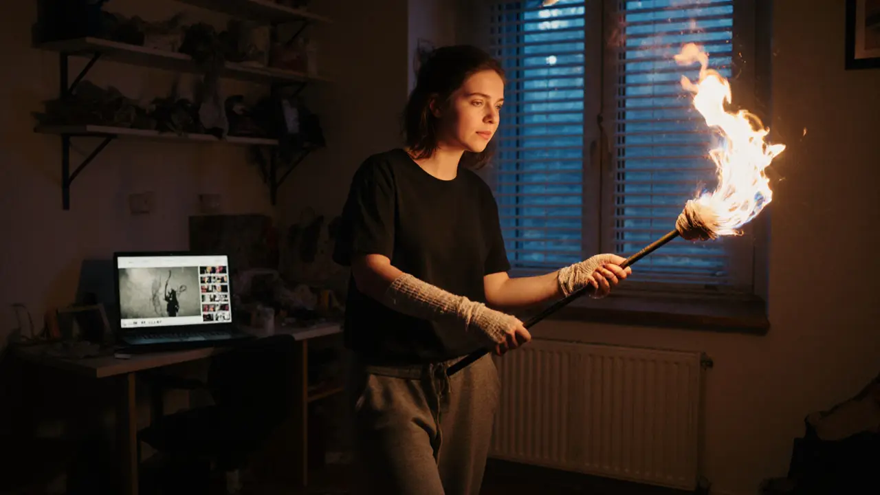 From Munich with Fire: Sandra Star’s Journey